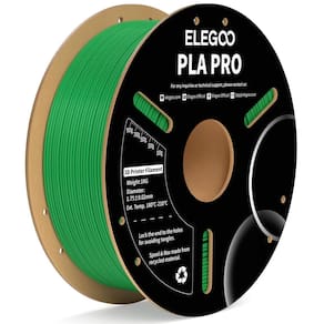 Filamento para impressora 3D ELEGOO PLA PRO 1,75 mm verde 1 kg