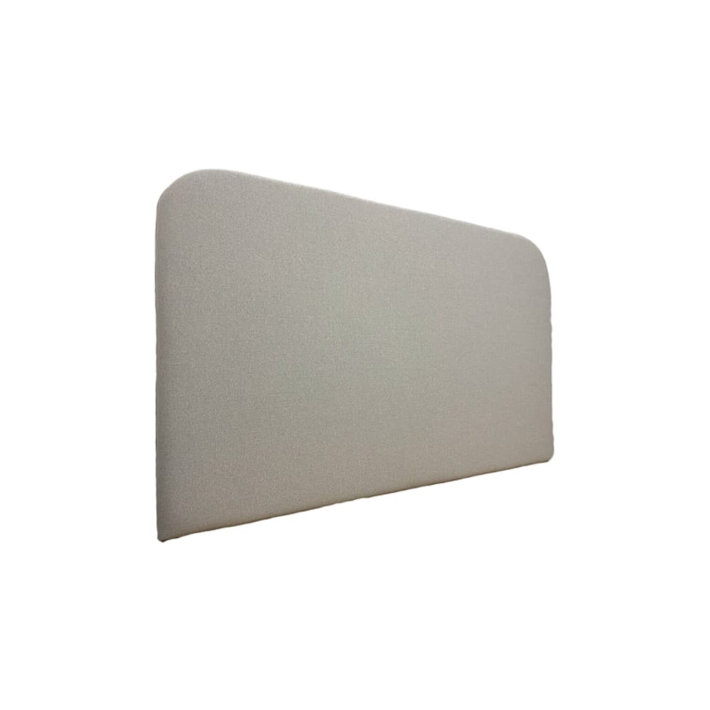 Cabeceira Estofada Casal Orgânica Não é Segredo Linho Cru 140x60