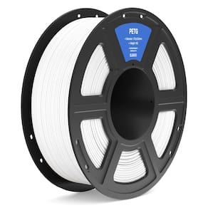 Filamento para impressora 3D ELEGOO PETG 1,75 mm branco 1 kg
