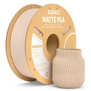 Filamento para impressora 3D ELEGOO Matte PLA Beige 1,75 mm 1 kg