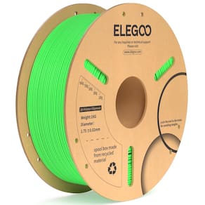 Filamento para impressora 3D ELEGOO PLA Plus Neon Green 1,75 mm 1 kg