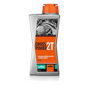 Óleo de motor KTM CROSS POWER 2T totalmente sintético 1L U6920026