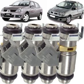 4 Bicos Injetores Renault Clio Megane Scenic 1.6 16V Iwp026