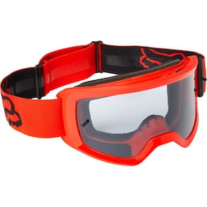 Óculos de motocross Fox Racing MAIN STRAY Clear Lens Flo Red
