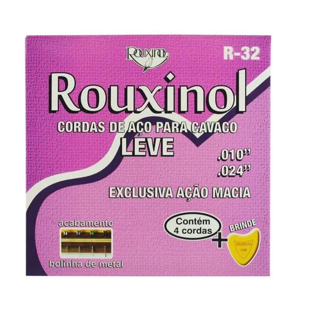 Corda Cavaquinho Tensão leve  R32 Rouxinol
