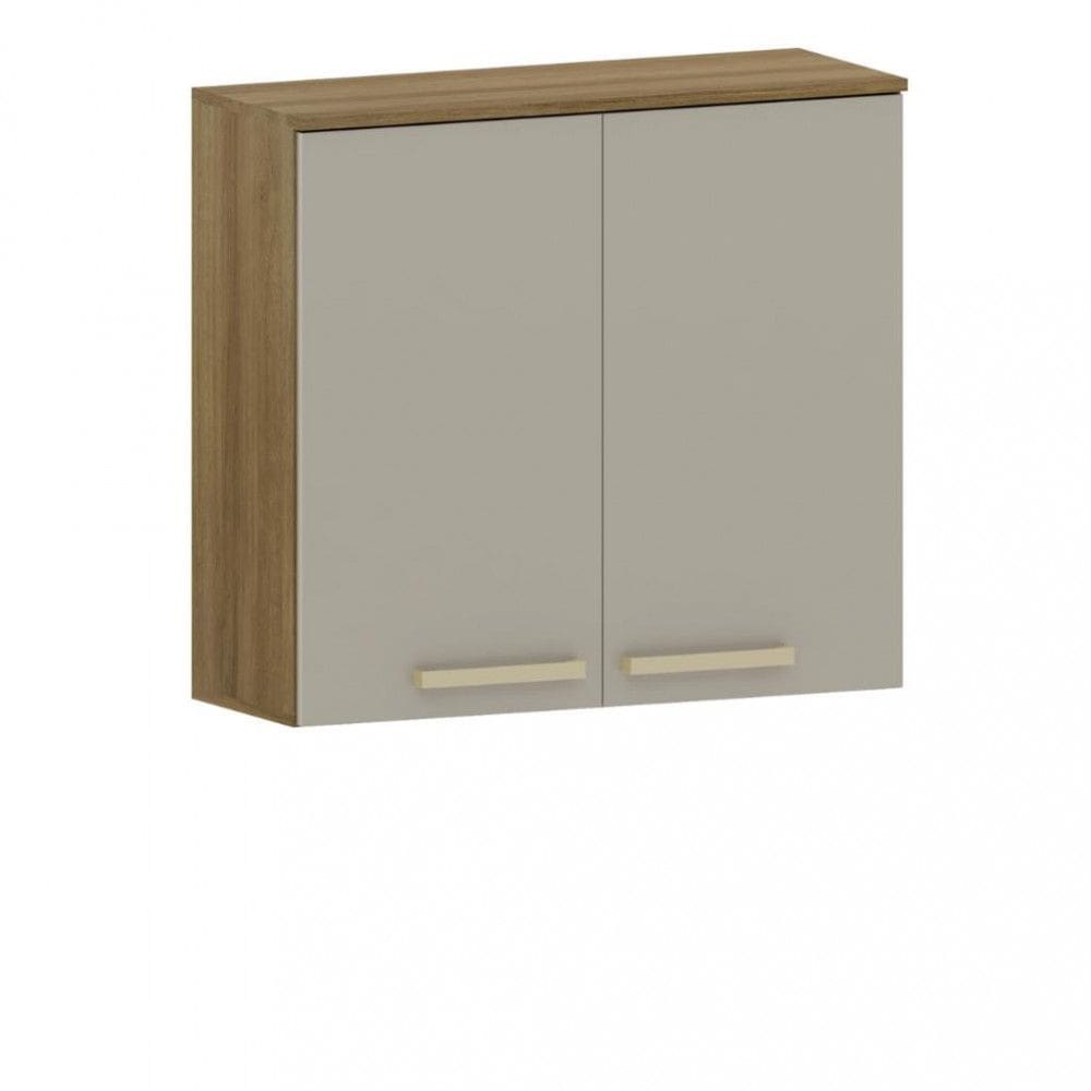 Armário Aéreo 2 Portas 80cm Isis Luciane