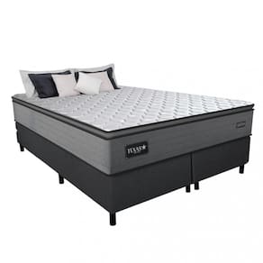 Cama Box King 193cm Molas Ensacadas Texas 2CEN Gazin