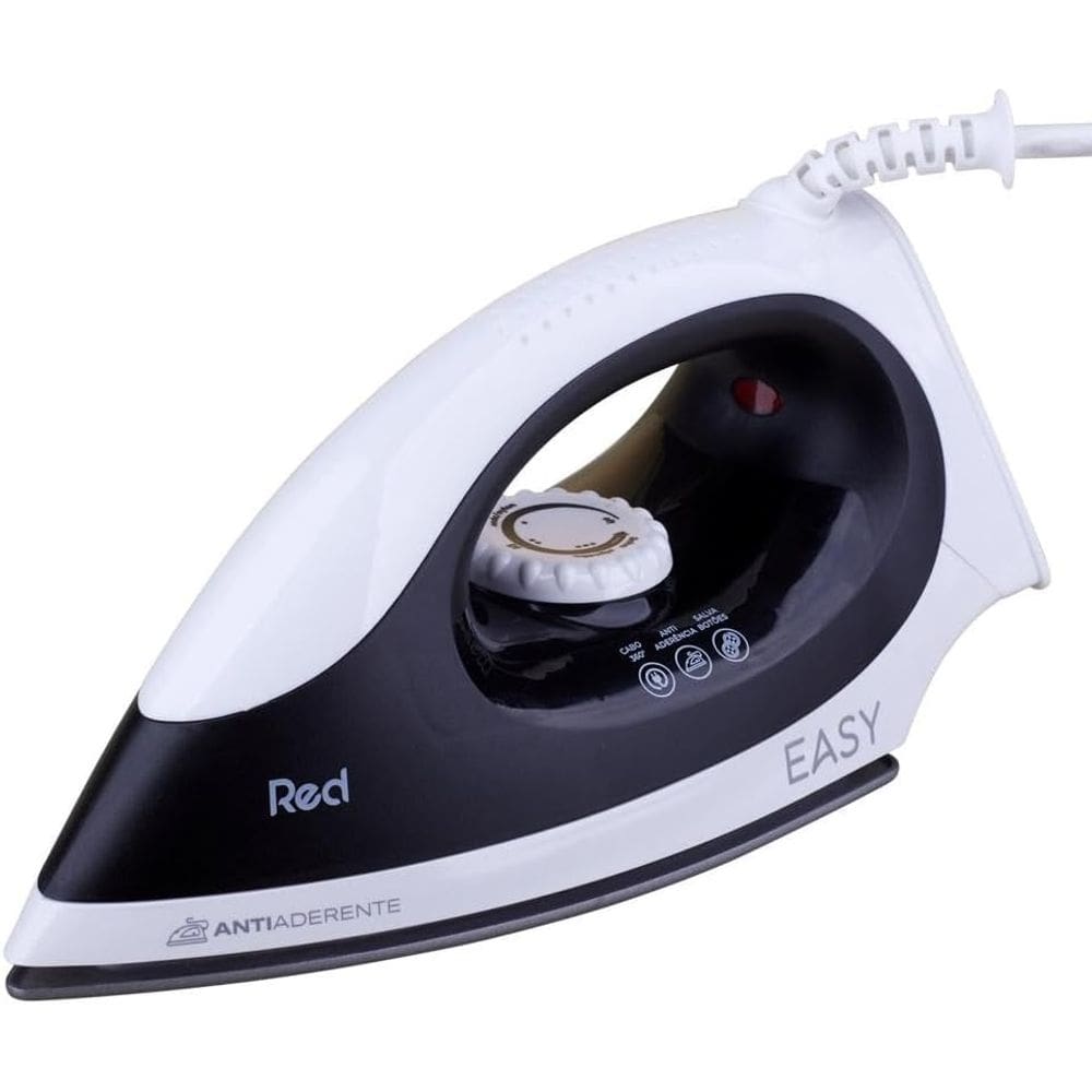 Ferro De Passar A Seco Red Easy Fp100 1250w Preto 127v