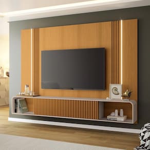 Painel para TV até 85 Polegadas com LED 2 Portas