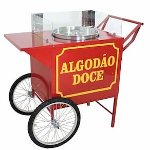 Carrinho de algodão doce retrô Mod 4238-Sem maquina