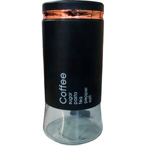 Frasco Pote Coffee Vidro Grande Mantimentos Tampa Hermético