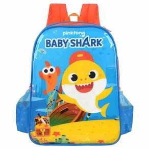 Mochila Luxcel Baby Shark Infantil Menino Is36801