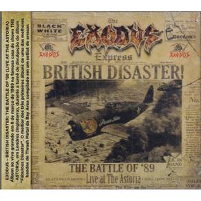 Cd Exodus British Disaster! The Battle of `89 (Live Acrilico