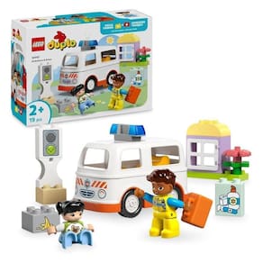 Lego Duplo 10447 Ambulância E Motorista 19 Peças