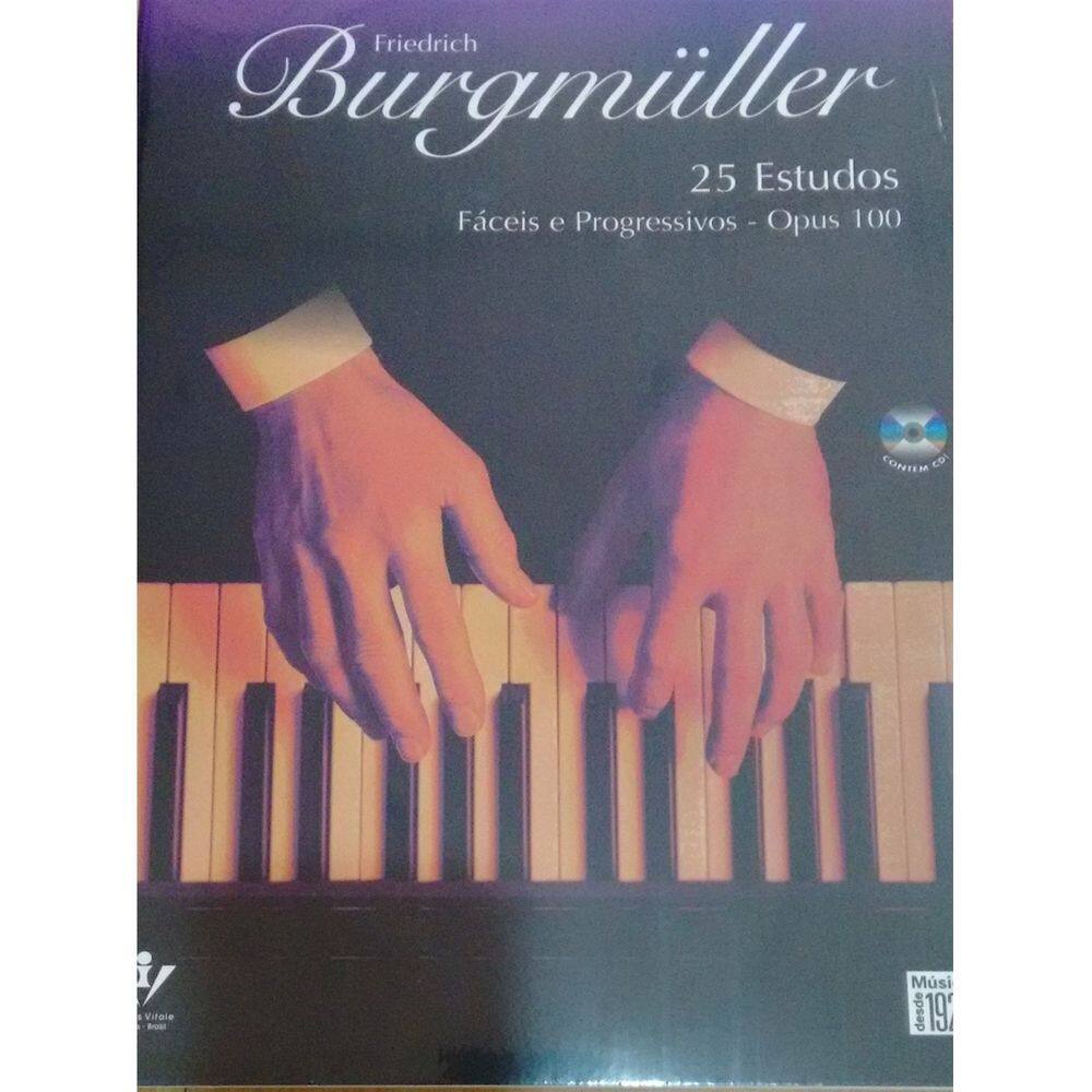 Friedrich Burgmüller - 25 Estudos com CD