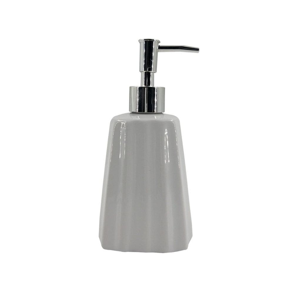 Saboneteira Liquida Modelagem De Cerâmica Lavabo Branco Luxo