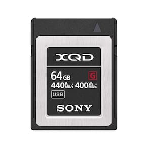 Cartão de memória Sony Professional XQD G Series 64GB