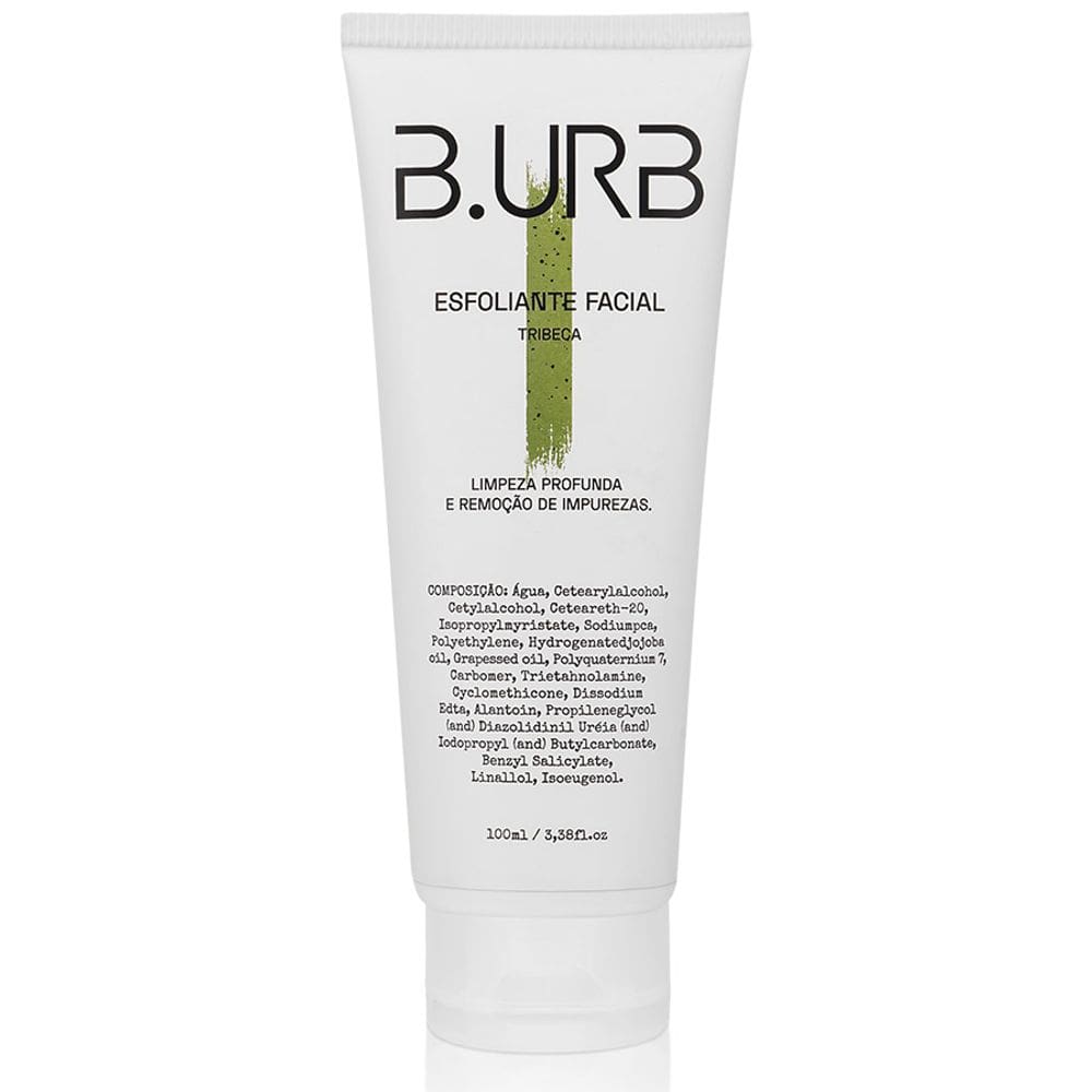 Esfoliante Facial Tribeca Limpeza Profunda 100mL Barba Urbana B.URB