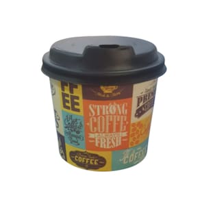 Copo Para Café/bebida-180ml Com Tampa Plásticas/ 280unidades
