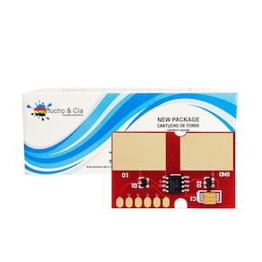 Chip Lexmark T610 T612 T614 T616 | 12A5845 | 25.000 Páginas - Cartucho & Cia