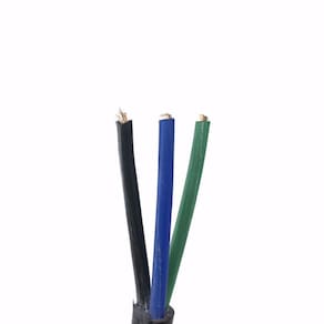 Kit 20 Metros Cabo Flexivel Tipo Pp 3 X 2,5 Mm 1Kv Preto