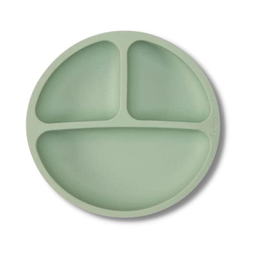 Pratinho Em Silicone Com Ventosa Verde - Buba