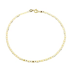 Pulseira Piastrine Feminina De Ouro 18k Maciça