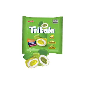 Bala Tribala Maçã Verde Melão e Uva Verde 500g