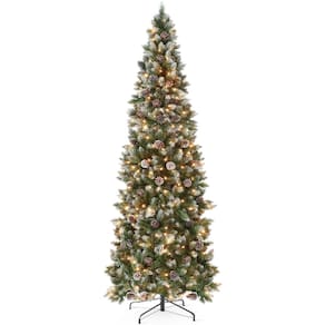 Lápis pré-iluminado de 6 pés da Christmas Tree Best Choice Products