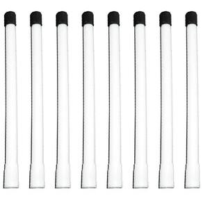 8 Prolongador Extensão Rígida Plástico 150Mm Bico De Roda