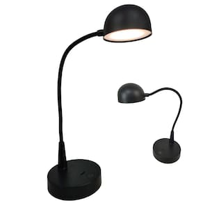 Luminaria Abajur Touch LED 3 Tons USB Recarregavel Flexivel Casa Trabalho Home Office Quarto Cabeceira Mesa Sala Recepçao Escritorio