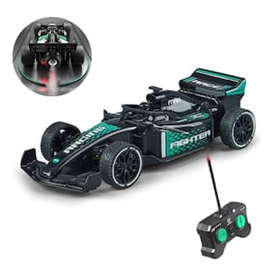 Carrinho F1 Controle Remoto Efeito De Fumaça Recarregável