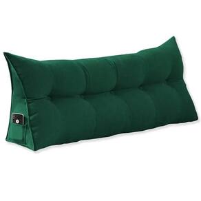 Almofada de Apoio para Cabeceira 140cm Casal Verde
