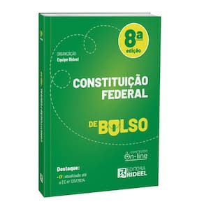 Constituição Federal - CF de bolso - 2025 Rideel