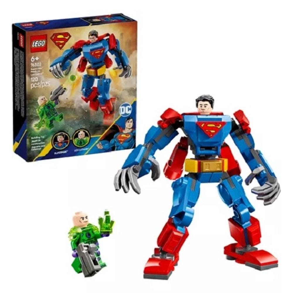 Lego 76302 DC – Superman Robo Armadura Vs Lex Luthor -120 peças