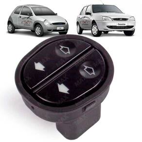Botão Interruptor Vidro Elétrico Ford Ka Fiesta Courier Dupl