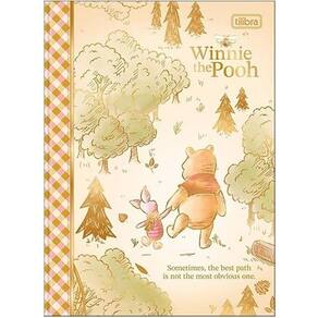 Caderno Brochura 80 Folhas Ursinho Pooh Capa 3 - Tilibra