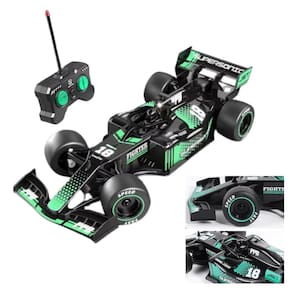 Carrinho De Corrida Formula 1 Com Controle Remoto Fumaça