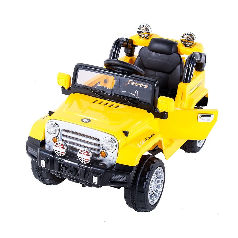 Jipe Trilha Eletrico 12V Amarelo - Belfix