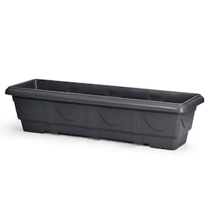 Jardineira Romano 50 (11,5L) Cor Preto NUTRIPLAN