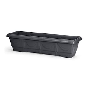 Jardineira Romano 35 (3,5L) Cor Preto NUTRIPLAN