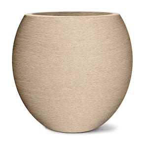 Vaso Grafiato Oval 32 (24L) Cor Areia NUTRIPLAN
