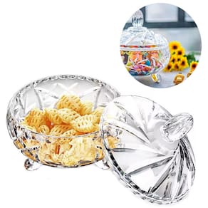 Potiche Decorativo de Cristal Balairo Bomboniere Grande 14Cm
