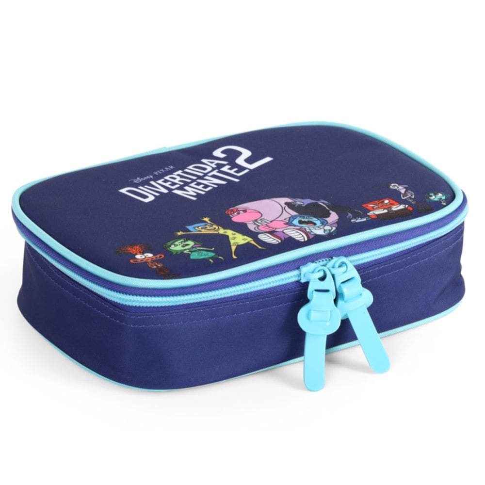 Estojo Box Divertidamente 2 O Filme Escolar Roxo Infantil