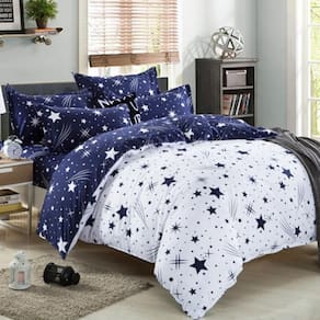 Jogo De Cama Casal Super King 7 Peças Com Edredom 300X300Cm