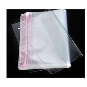 Saco Adesivado Plástico Transparente Vabene 8,5x8,5+3cm 500 Unidades
