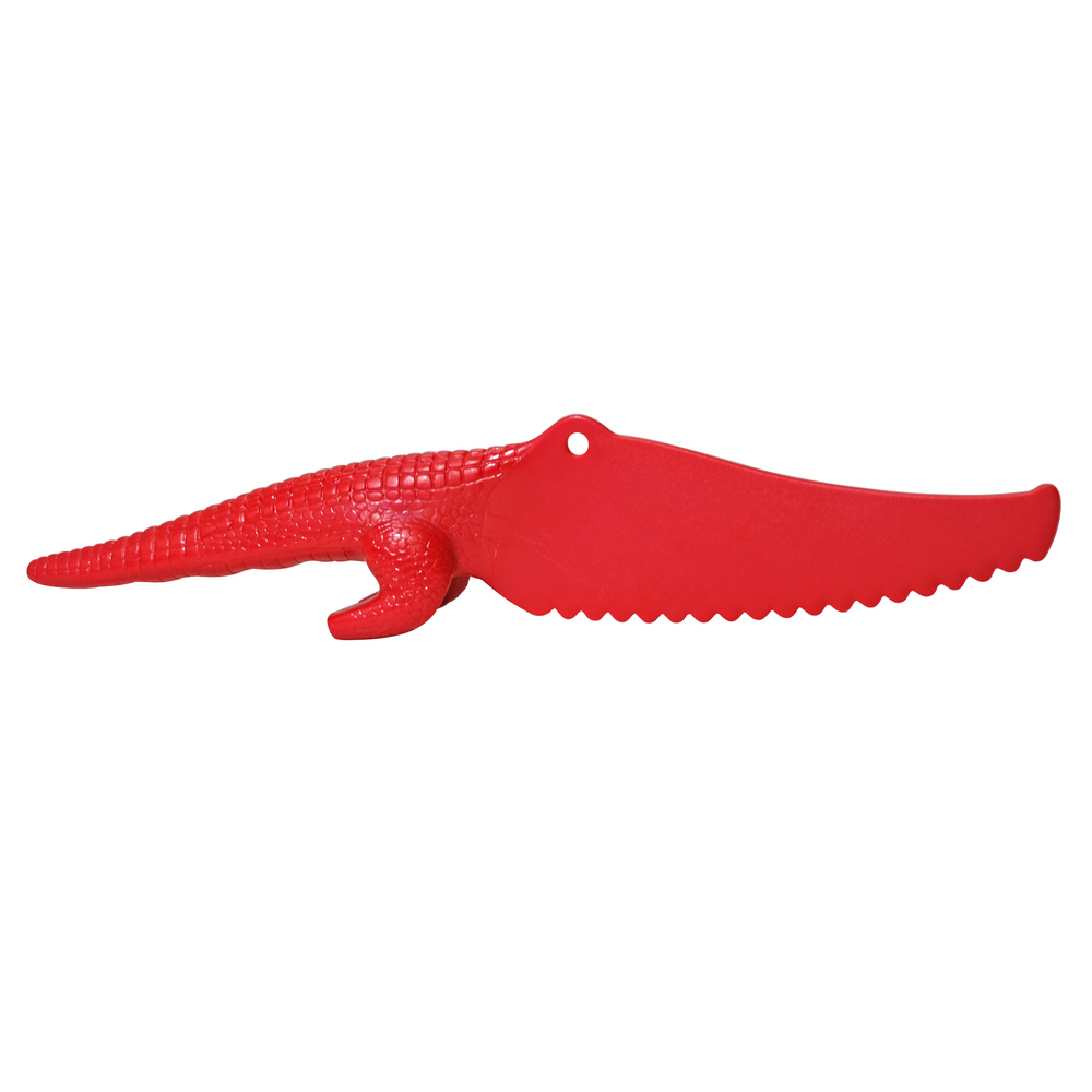 Faca para Bolo Vermelho IKKO - Jacaré Zé J