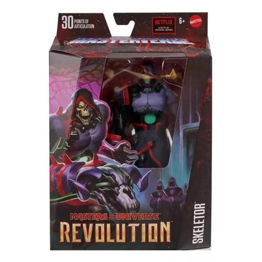 Boneco Masterverse - Revolution Skeletor MATTEL