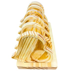 Kit 6 Pires Coração Pinus Peq. Com Suporte