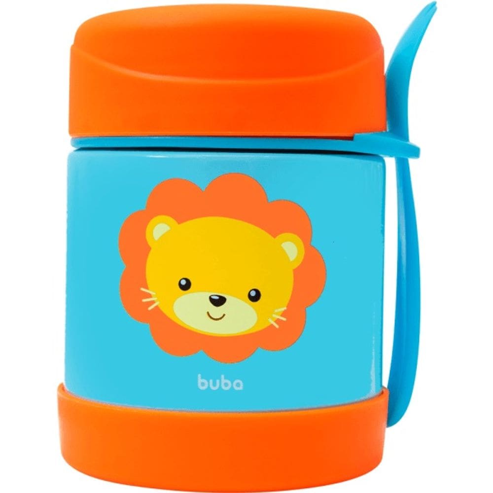 Pote Termico Animal Fun Leao 320Ml - Buba